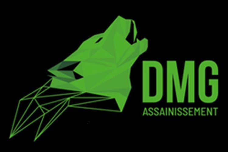 Logo de DMG Assainissement.