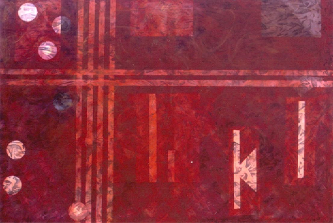 Pintura de acuarela abstracta, azules vibrantes, púrpuras, naranjas y amarillos se mezclan y se arremolinan.