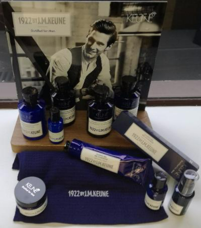 Produits de la marque capillaire Keune