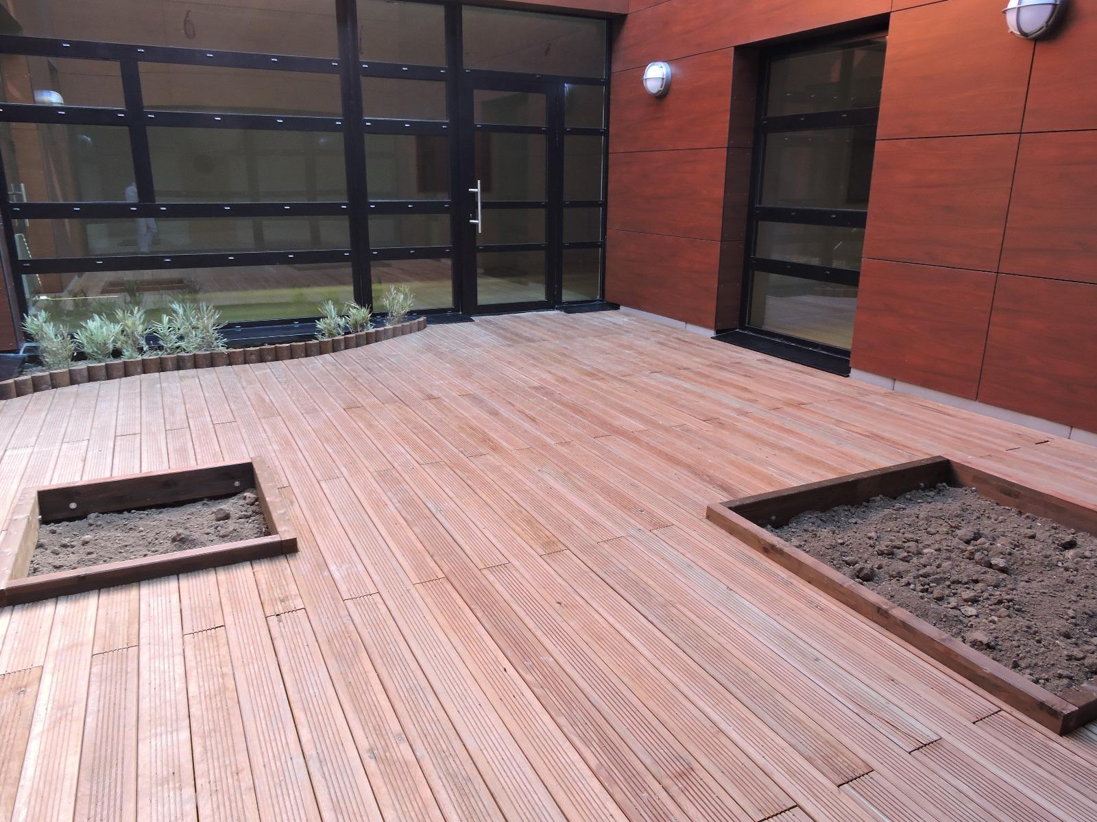 Aménagement de terrasse