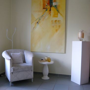 Sitzecke mit Bild - Design Gabriele Templin Kirz