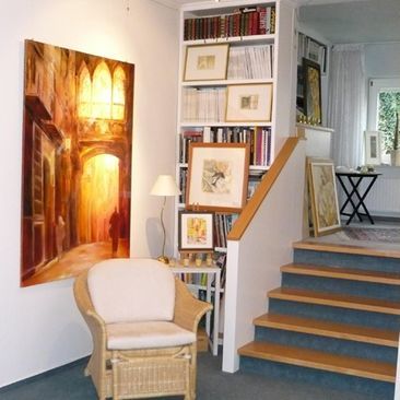 Leseecke mit Bild - Design Gabriele Templin Kirz