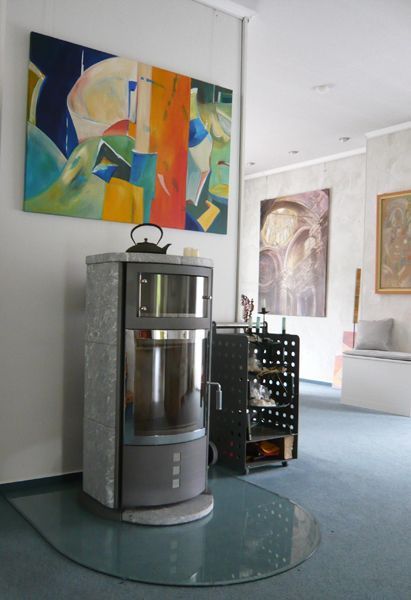 Ofen und Bild - Design Gabriele Templin Kirz