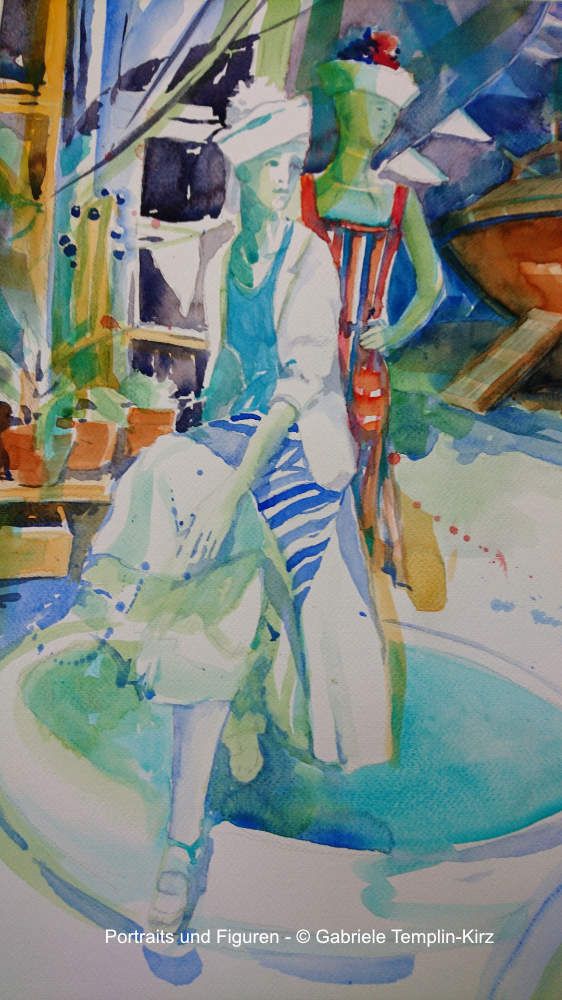 Portraits und Figuren - © Gabriele Templin-Kirz