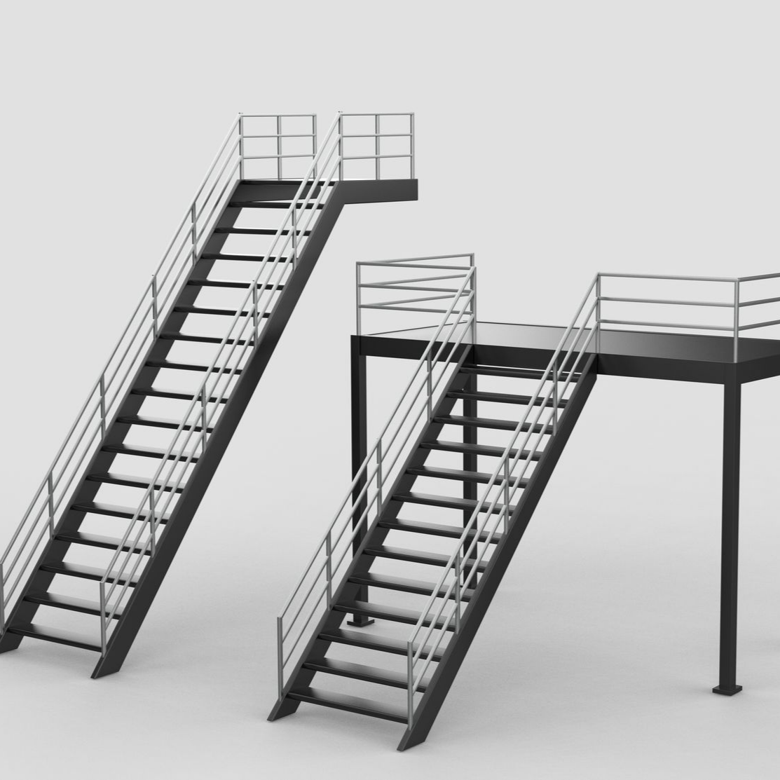 Deux plateformes d'accès.