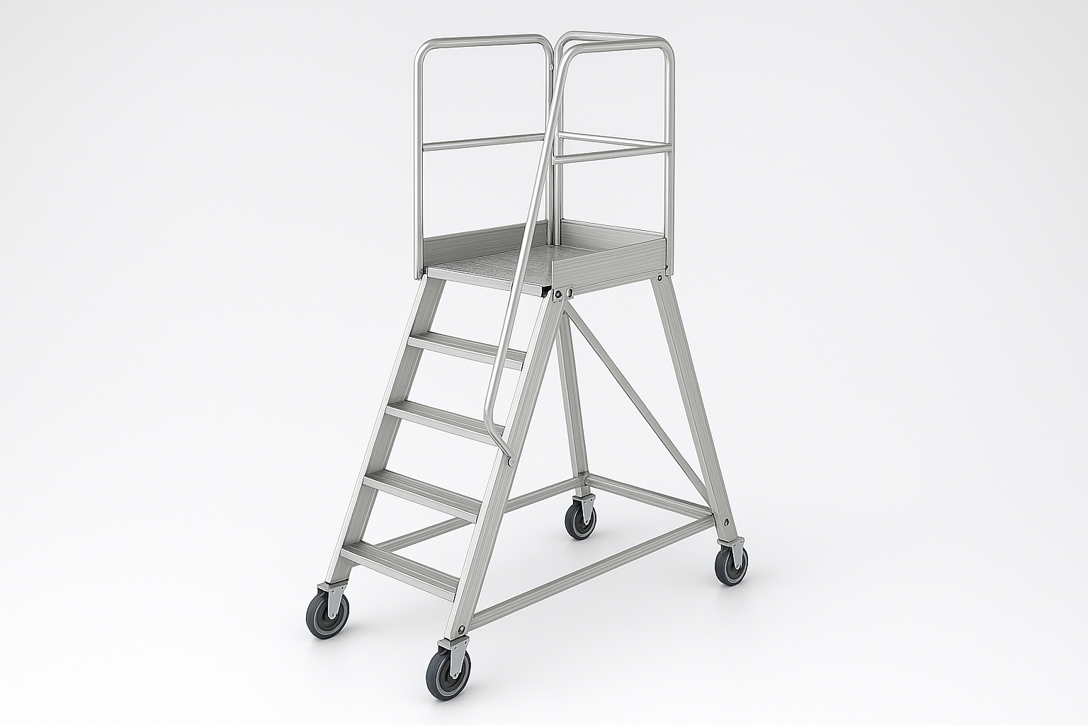 Une plateforme individuelle roulante légère.
