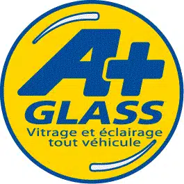 Logo A + Glass.
