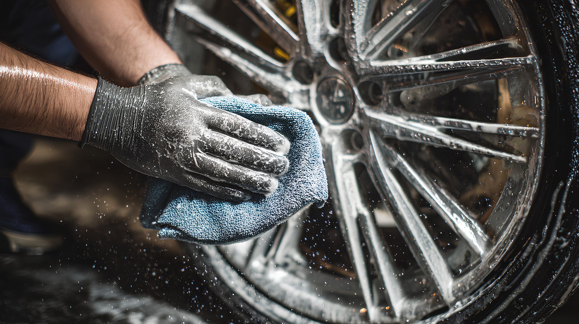 Nettoyage d'une jante