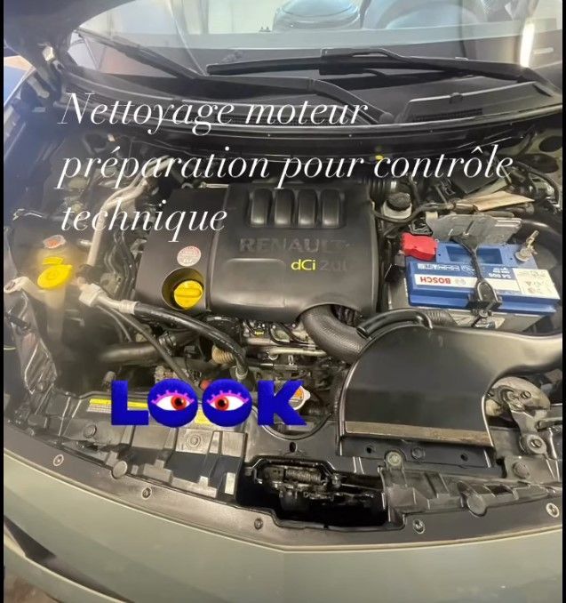 Nettoyage du moteur.