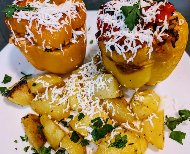 Gefüllte Paprika