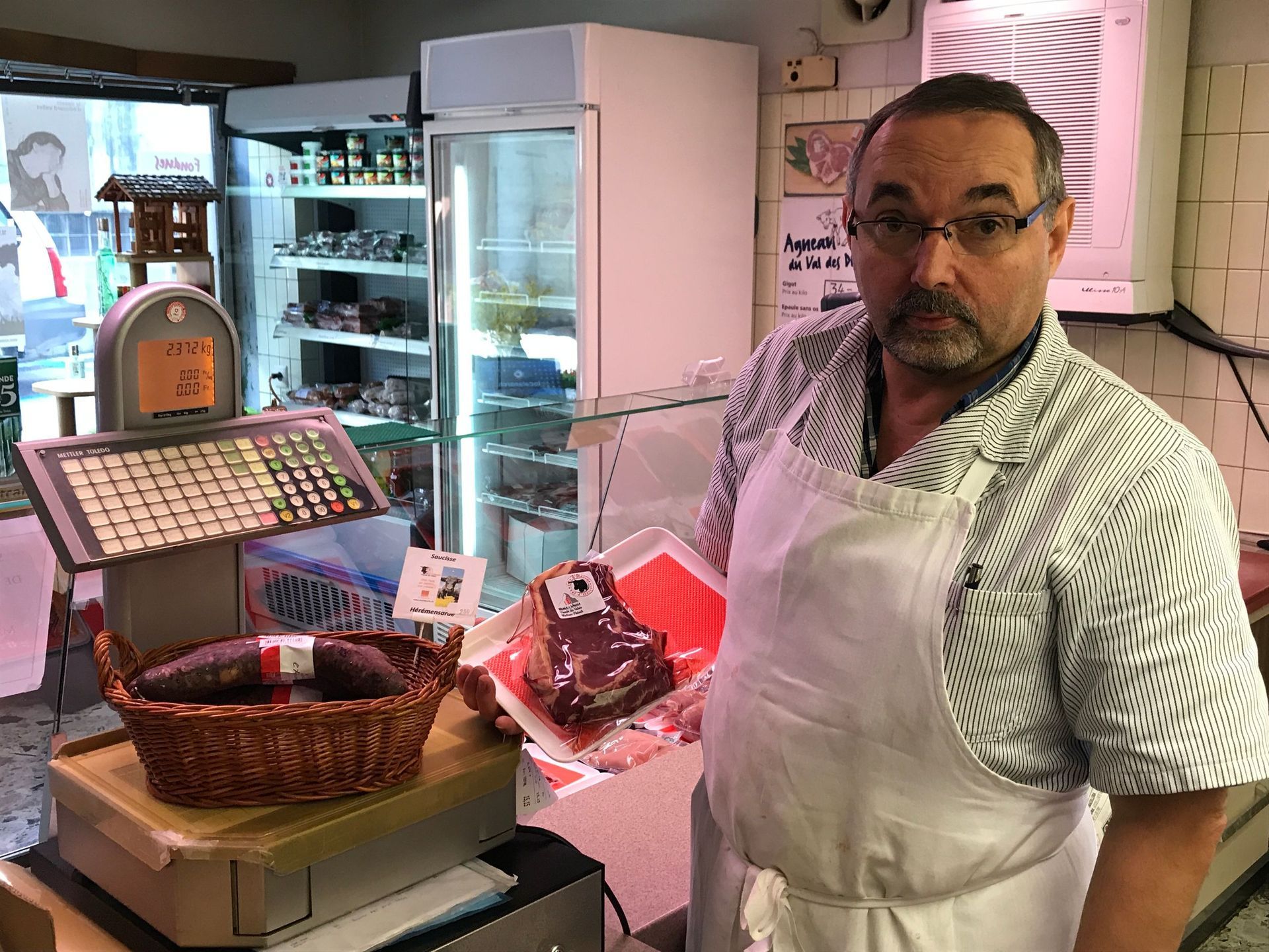 Boucherie Favre et Sierro - Boeuf labllisé fleur d'Hérens