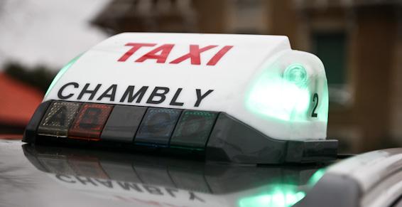 Le transport en taxi monospace à Chambly