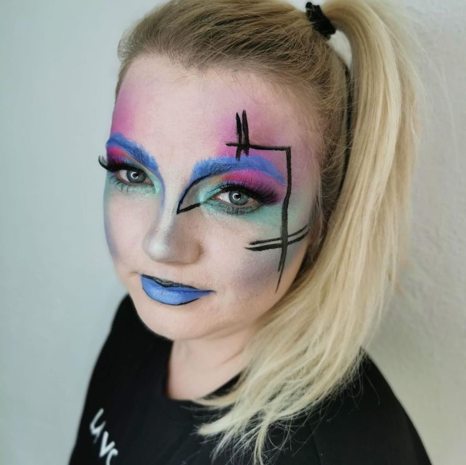 Beauty Carousel ausgefallenes Makeup