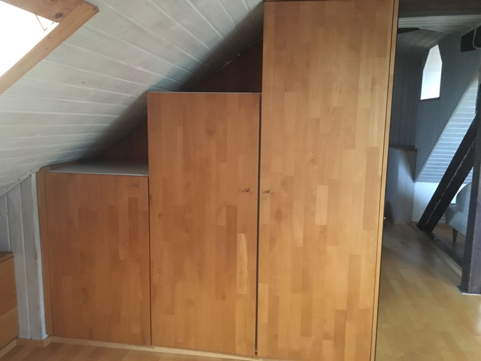 Wandschrank vorher - einfach anders Malergeschäft