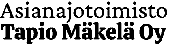 Asianajotoimisto Tapio M&auml;kel&auml; Oy