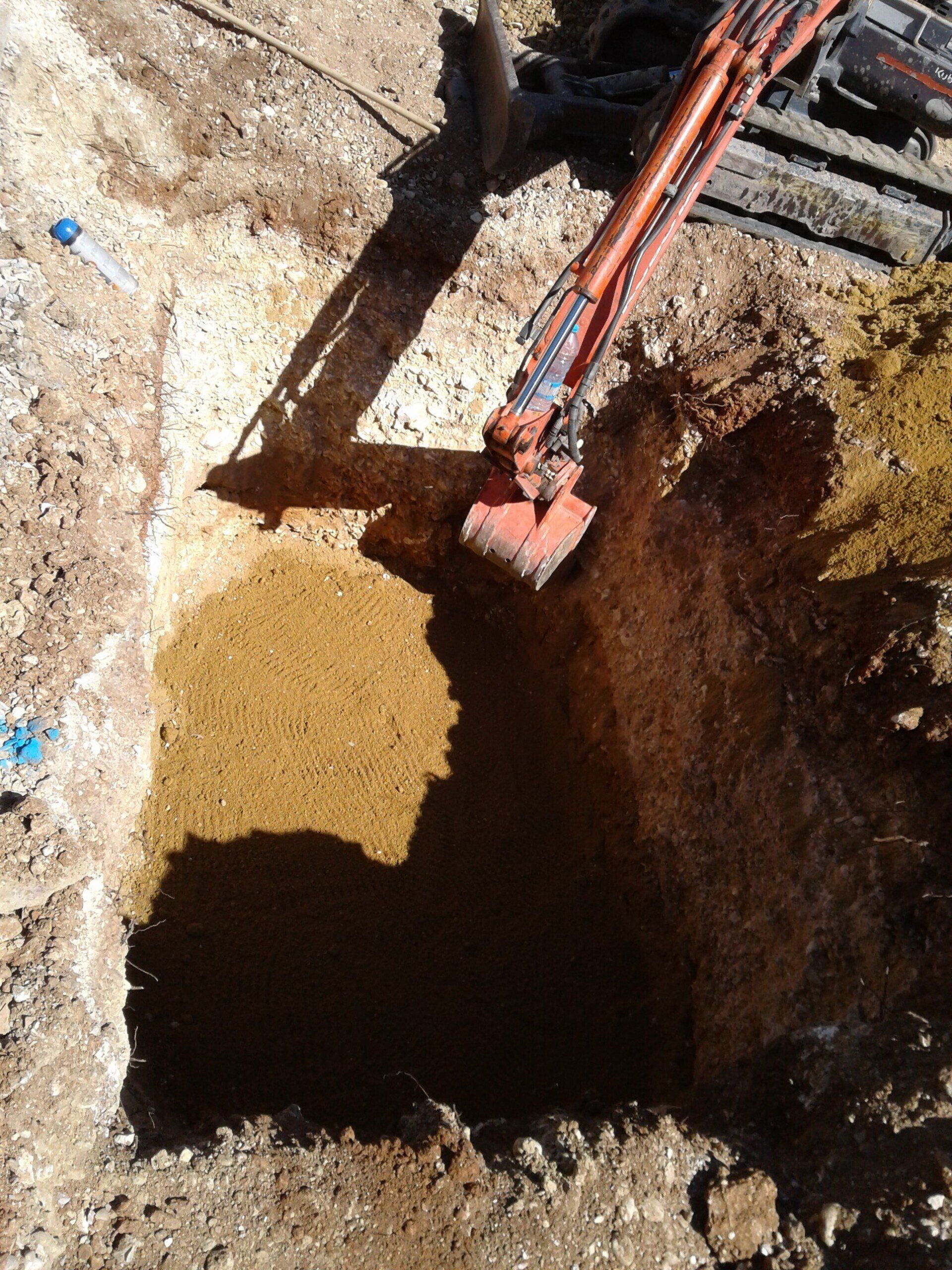 Assainissement faible profondeur