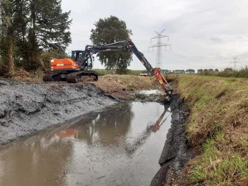 Gräben- und Gewässerunterhaltung | Heino Müller Baggerbetrieb
