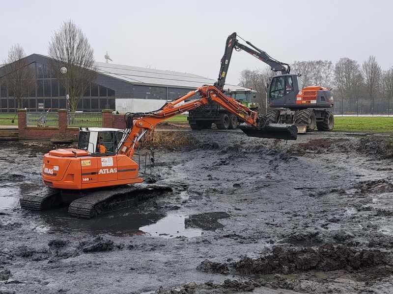 Gräben- und Gewässerunterhaltung | Heino Müller Baggerbetrieb