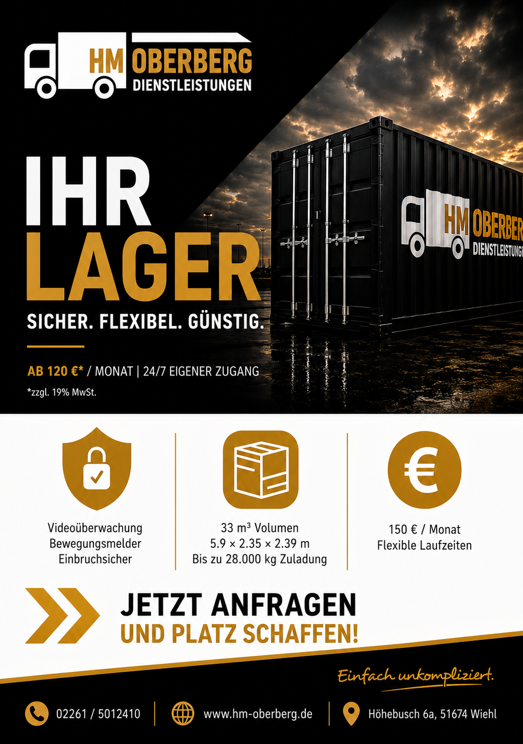 Einlagerungen und Transporte von HM Oberberg Einlagerungen und Transporte von HM Oberberg