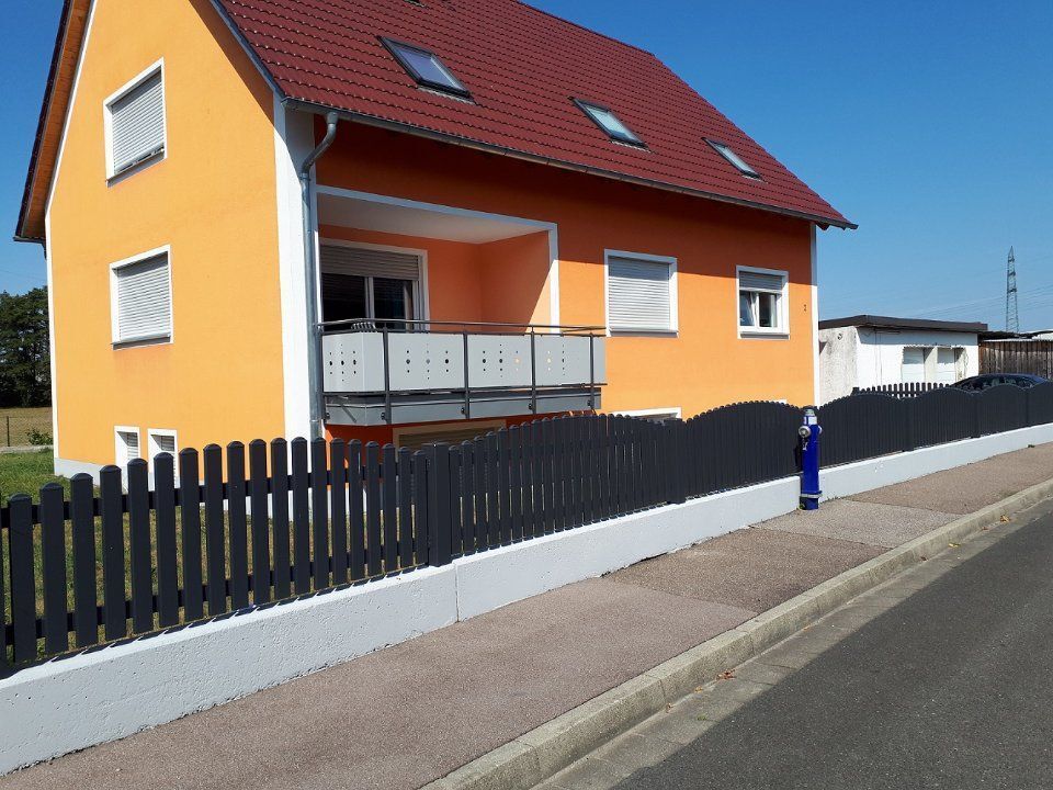 Zaun der Kunststoffzäune Obermeier