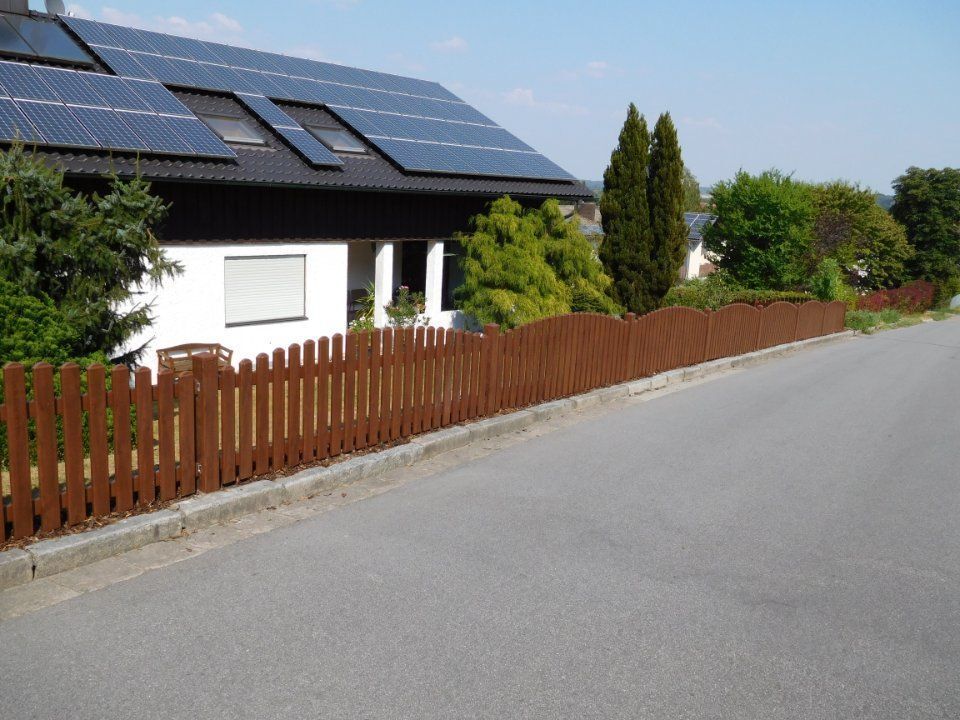 Zaun der Kunststoffzäune Obermeier