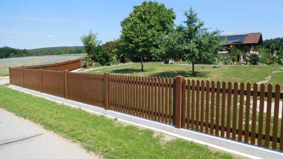 Zaun der Kunststoffzäune Obermeier