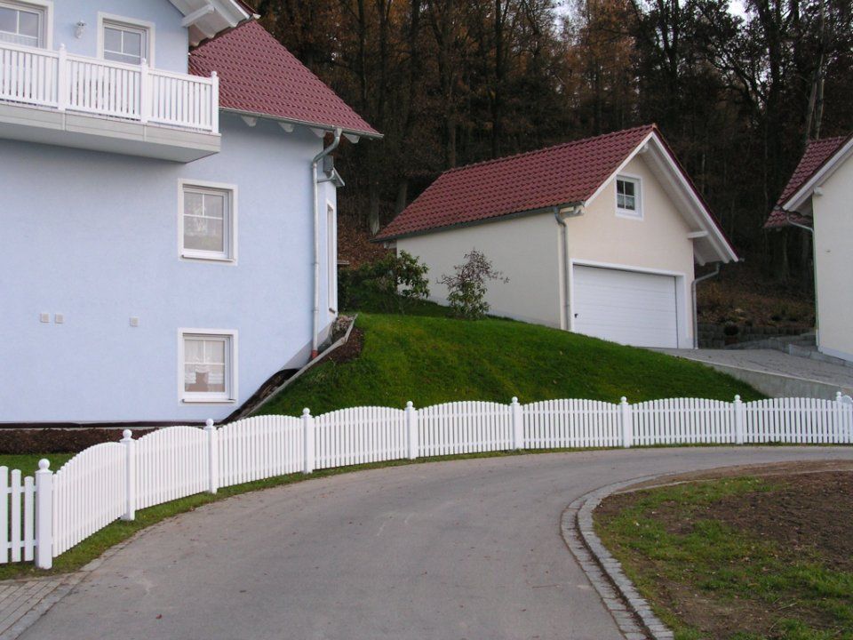 Zaun der Kunststoffzäune Obermeier