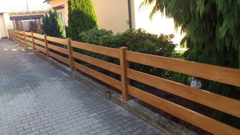 Zaun der Kunststoffzäune Obermeier