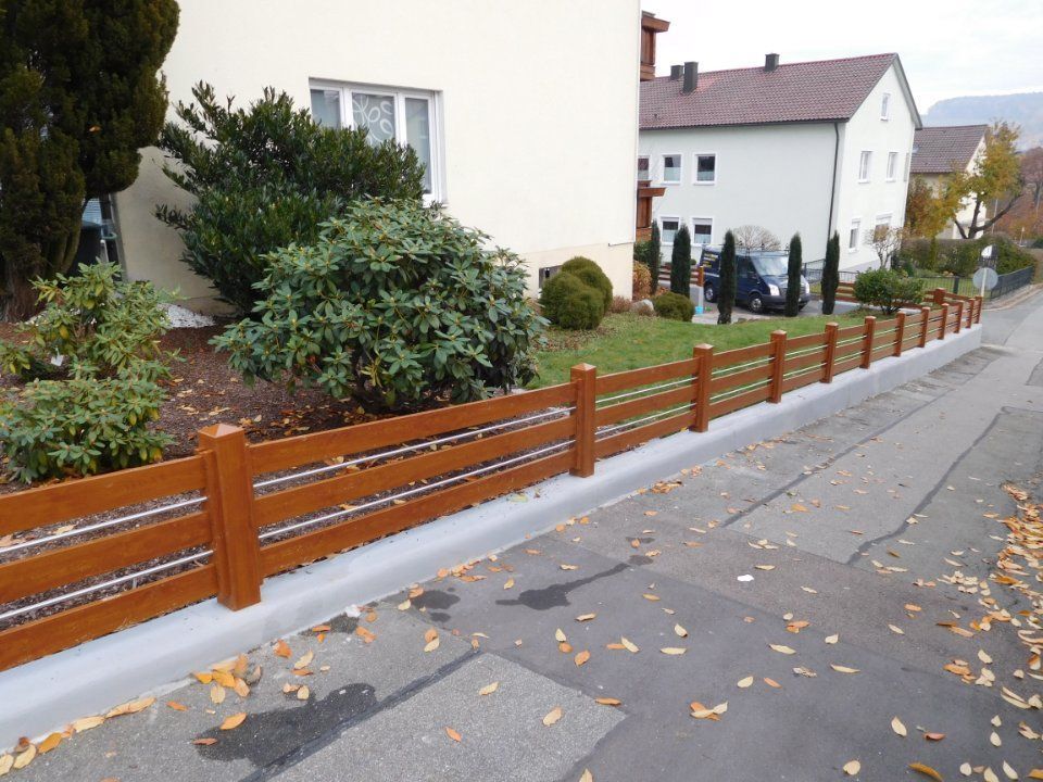 Zaun der Kunststoffzäune Obermeier