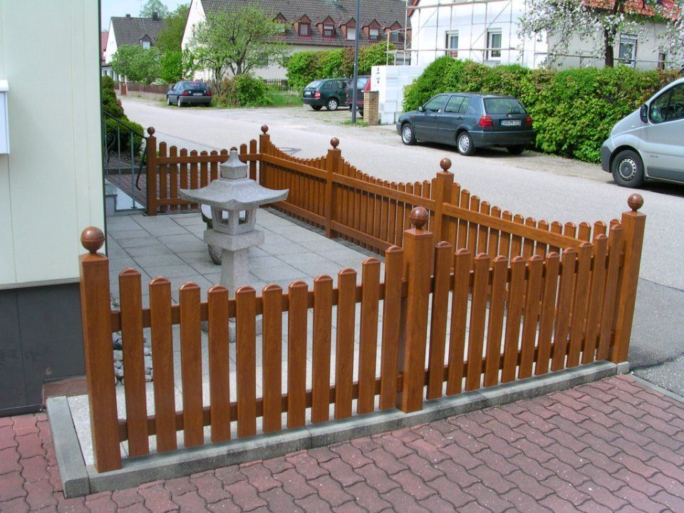 Zaun der Kunststoffzäune Obermeier