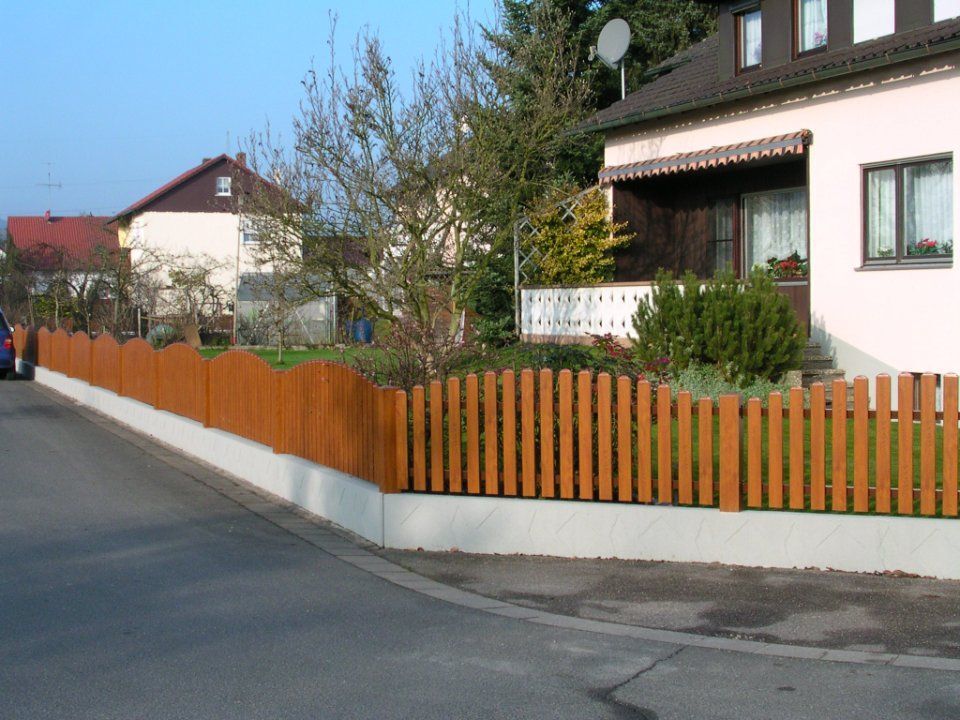 Zaun der Kunststoffzäune Obermeier