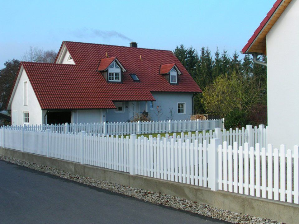 Zaun der Kunststoffzäune Obermeier