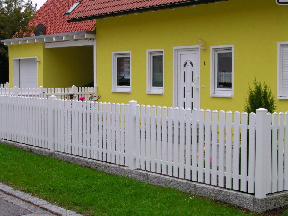 Zaun der Kunststoffzäune Obermeier