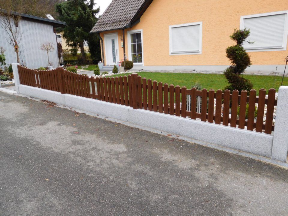 Zaun der Kunststoffzäune Obermeier