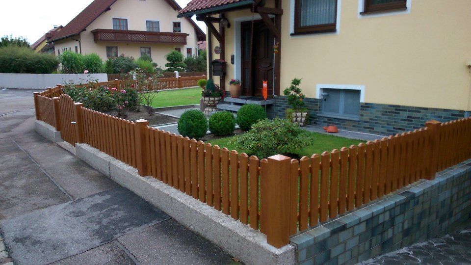 Zaun der Kunststoffzäune Obermeier