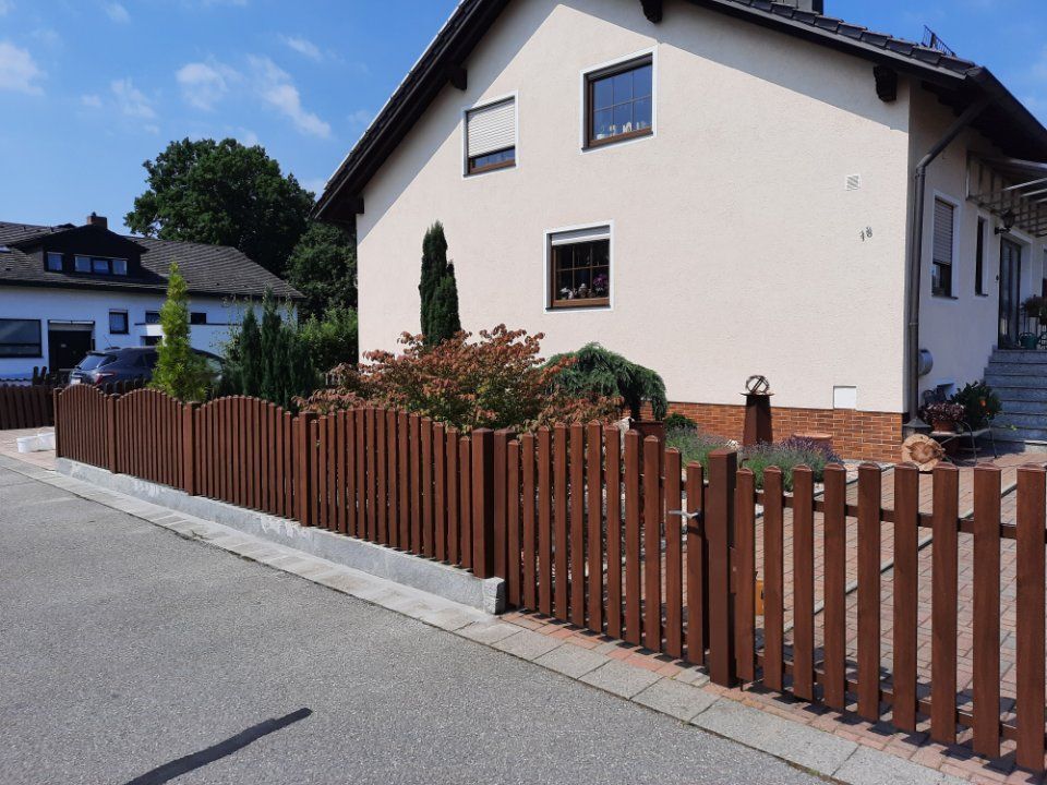 Zaun der Kunststoffzäune Obermeier