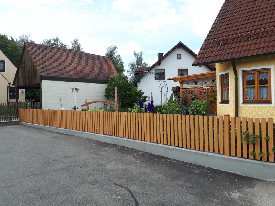 Zaun der Kunststoffzäune Obermeier