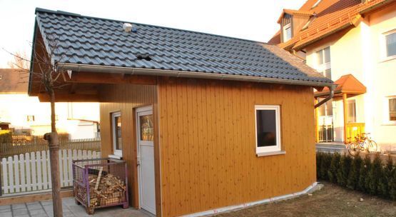 Zaun um einen Garten