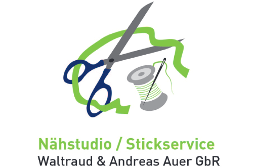 Nähstudio/Stickservice Waltraud & Andreas Auer GbR-Logo