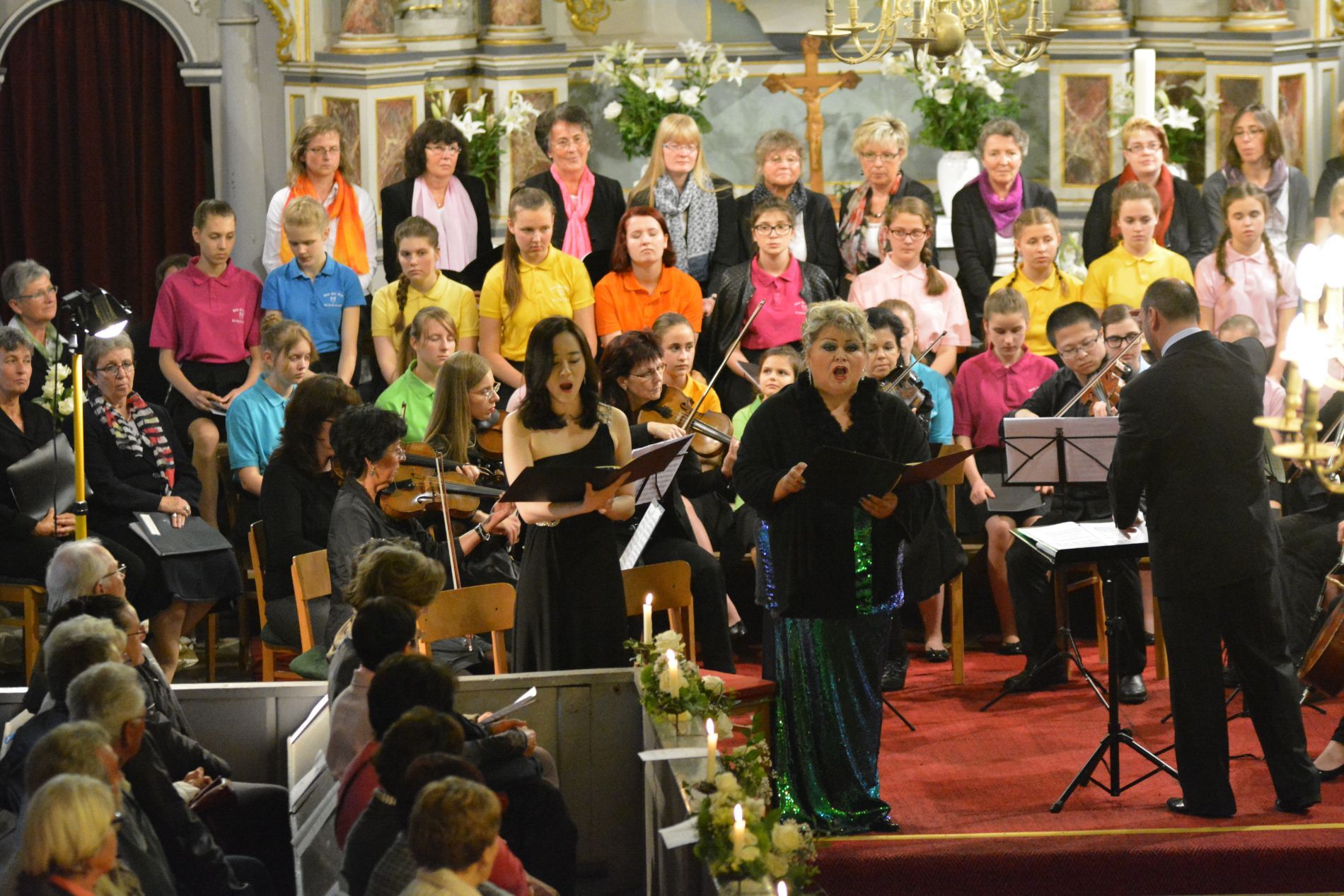 Chor beim Singen