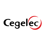 Logo Ceglec : texte noir avec un demi-cercle rouge autour du « c ».