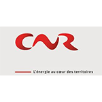 CNR logo in red on a light gray background. The text reads 