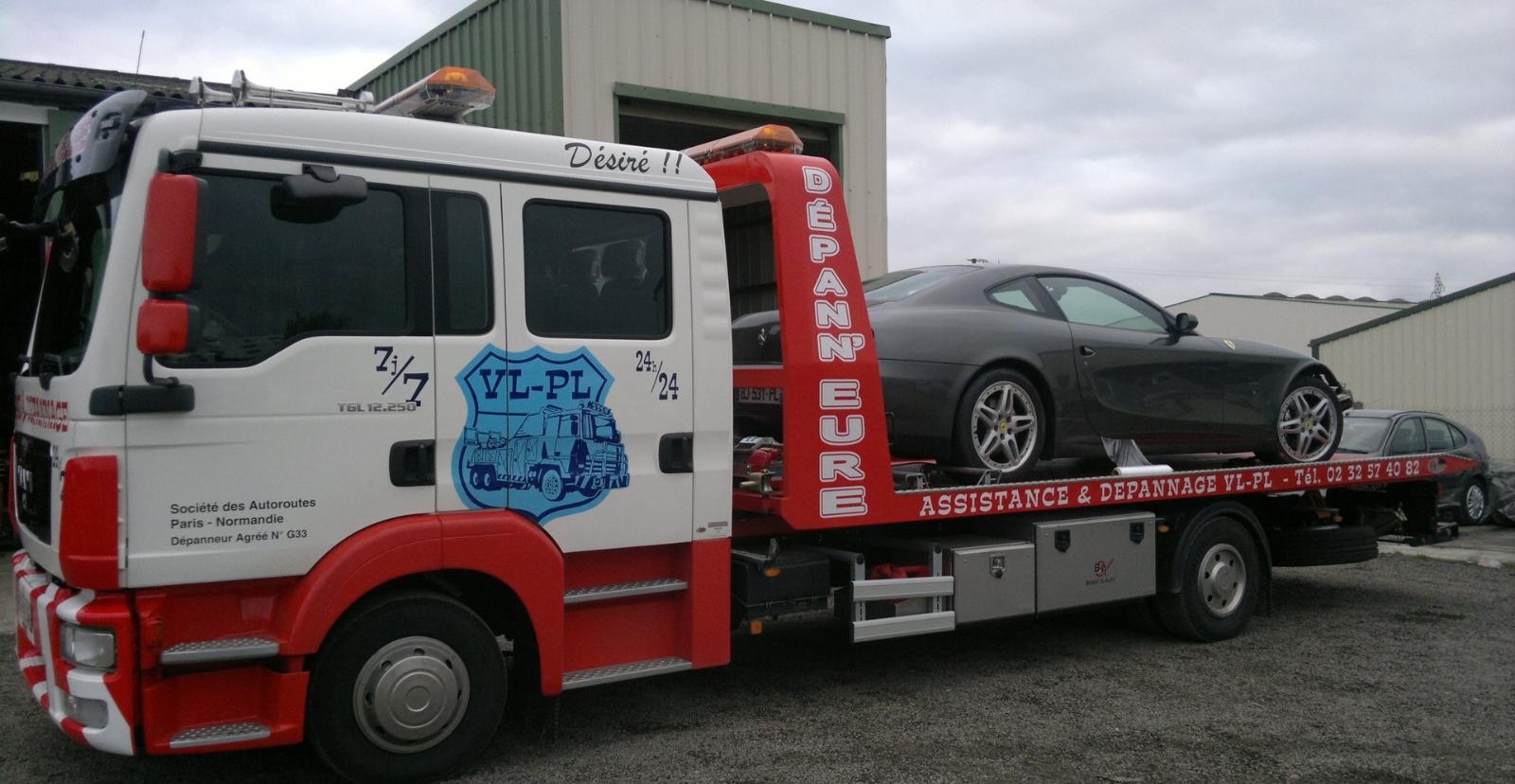 remorquage VL / PL