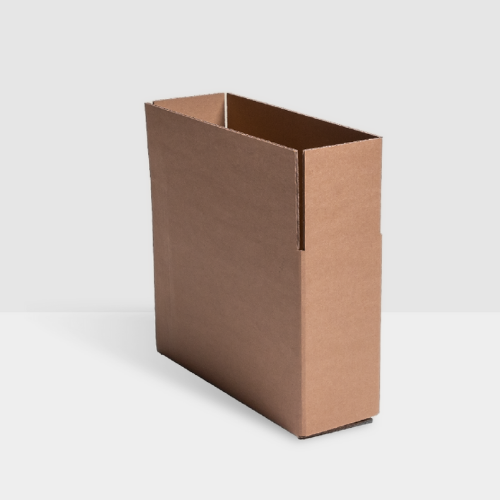 Carton sur mesure avec 4 rabats.