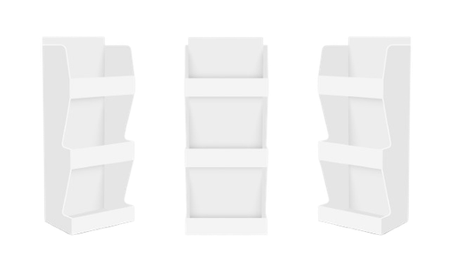 Présentation de 3 box PLV.