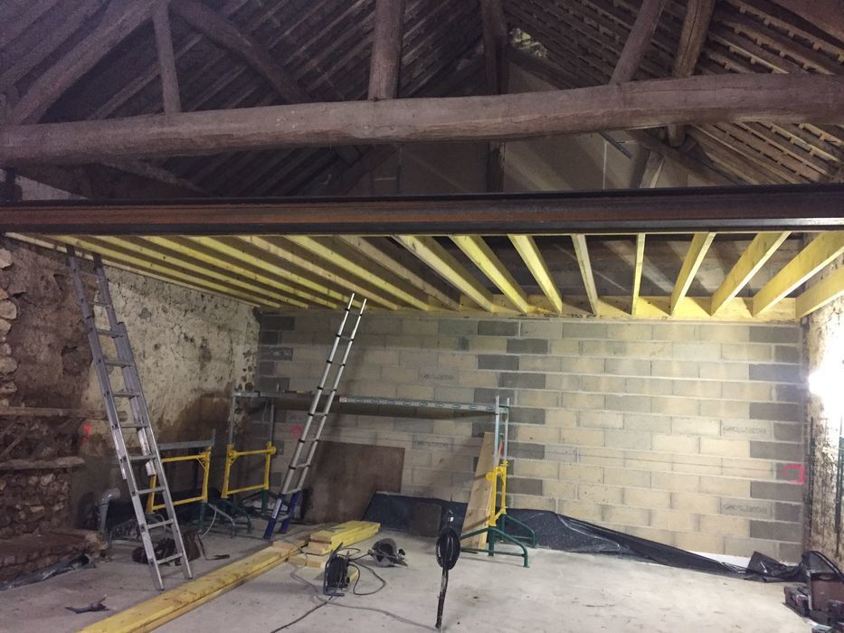 Aménagement d'une grange