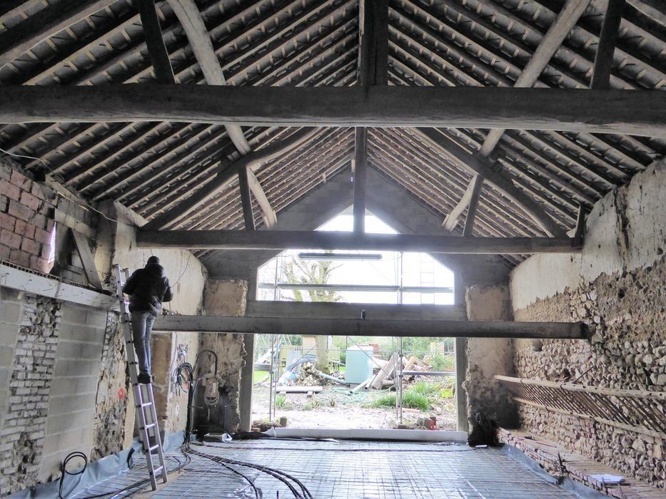 Aménagement de grange - avant