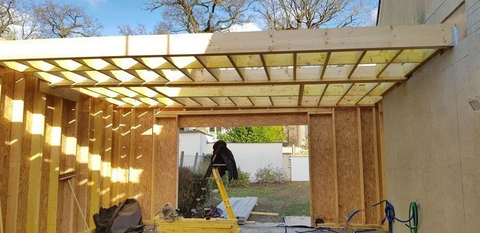 Extension en bois