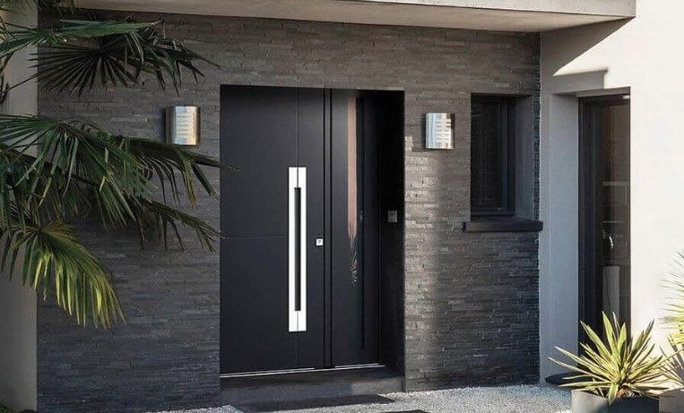 Porte d'entrée alu, pvc, mixte individuelle et collective