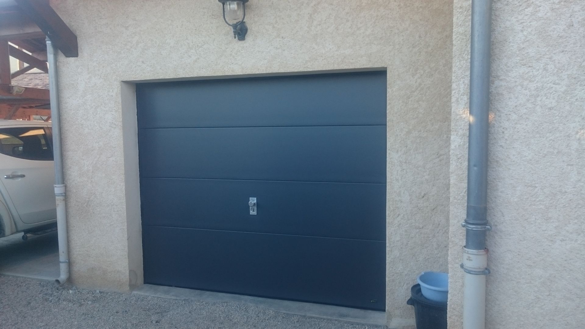 porte de garage basculante, enroulable